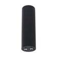 Florón redondo negro, Ø75x250mm