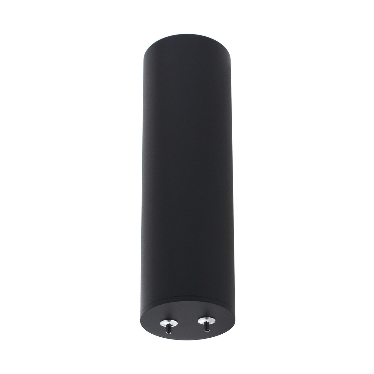 Florón redondo negro, Ø75x250mm