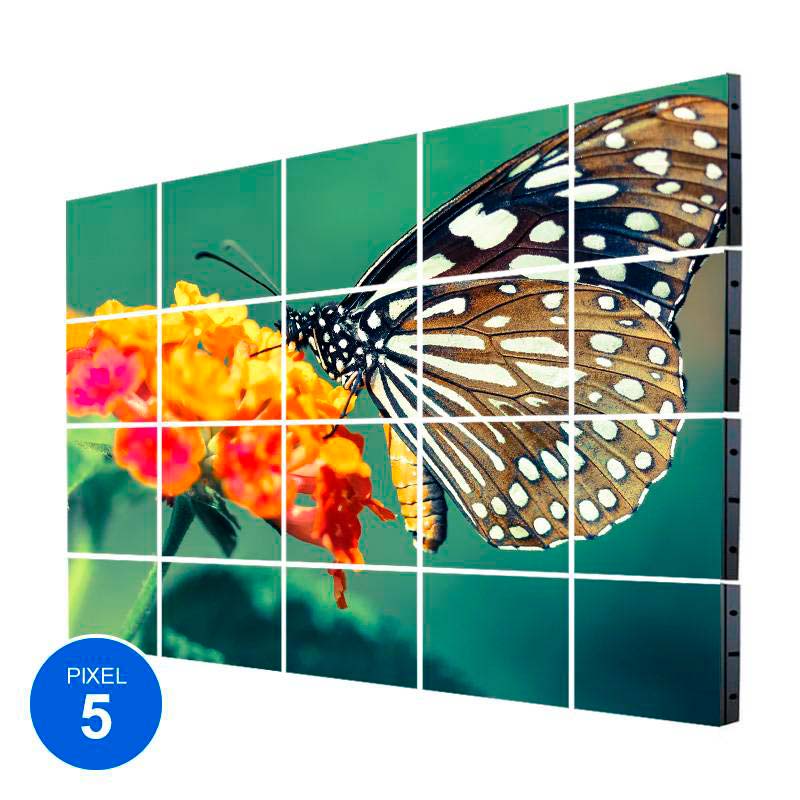 20 Módulos de Pantalla LED electronica  RGB Full Color de 64x48cm, teniendo un tamaño de 6,14m2. Las pantallas LED de la Serie Fija para publicidad son sistemas modulares altamente resistentes y fiables. La principal ventaja de su tecnología es su alto brillo, permitiendo una visualización óptima.