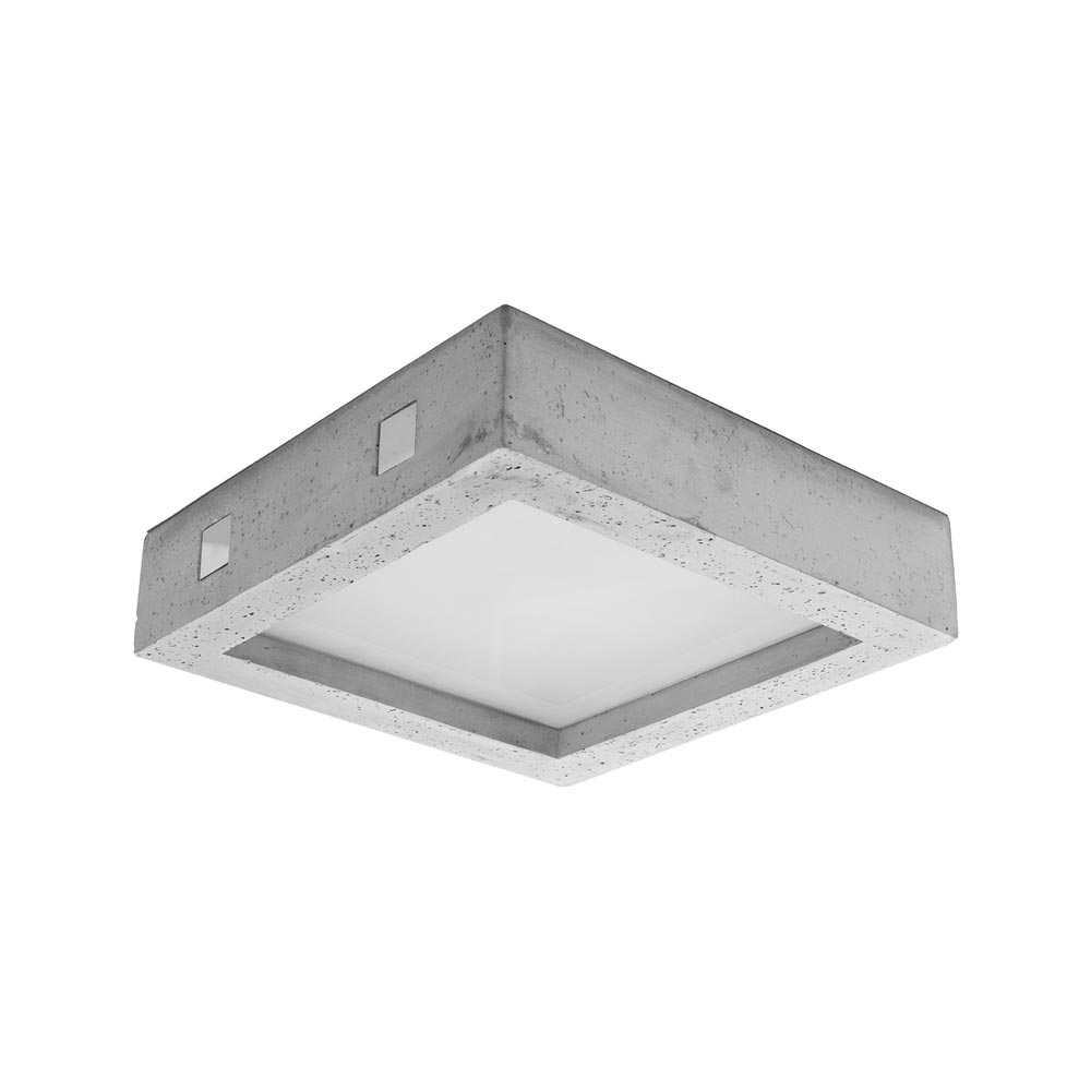 Plafon de hormigón RIZA LED, 22W