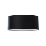 Aplique de techo OTTO 70, negro, E27