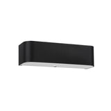 Aplique de pared LOKKO negro, E27