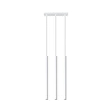 Lámpara de techo PASTELO 3 blanca, G9