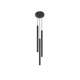 Lámpara de techo PASTELO 3P negra, G9