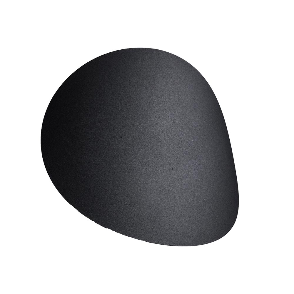 Aplique de pared SENSES negro, G9