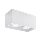 Aplique de techo QUAD blanco, GU10