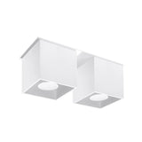Aplique de techo QUAD 2 blanco, GU10