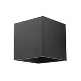 Aplique de pared QUAD 1 negro, G9