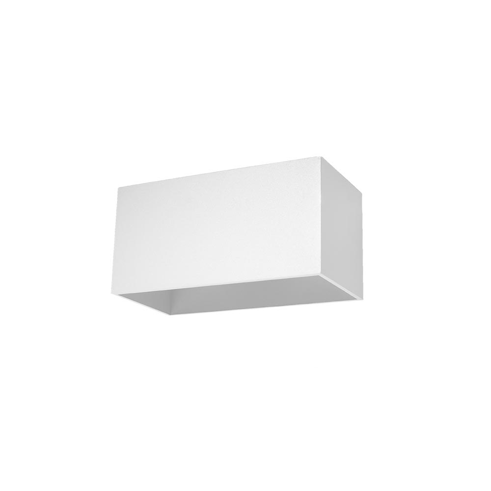 Aplique de pared QUAD MAXI blanco, G9