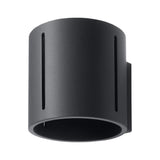 Aplique de pared INEZ negro, G9