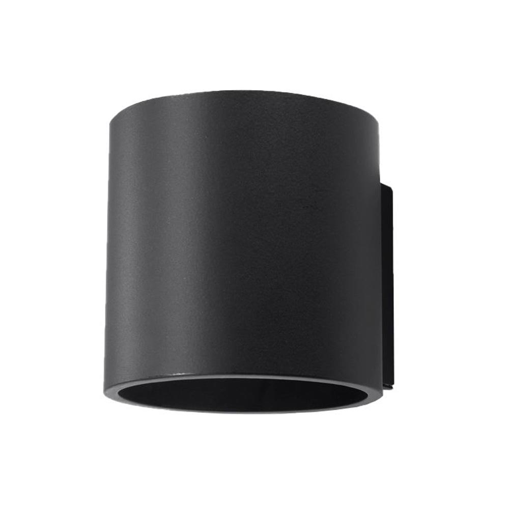 Aplique de pared ORBIS 1 negro, G9