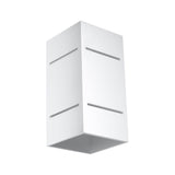 Aplique de pared BLOCCO blanco, G9