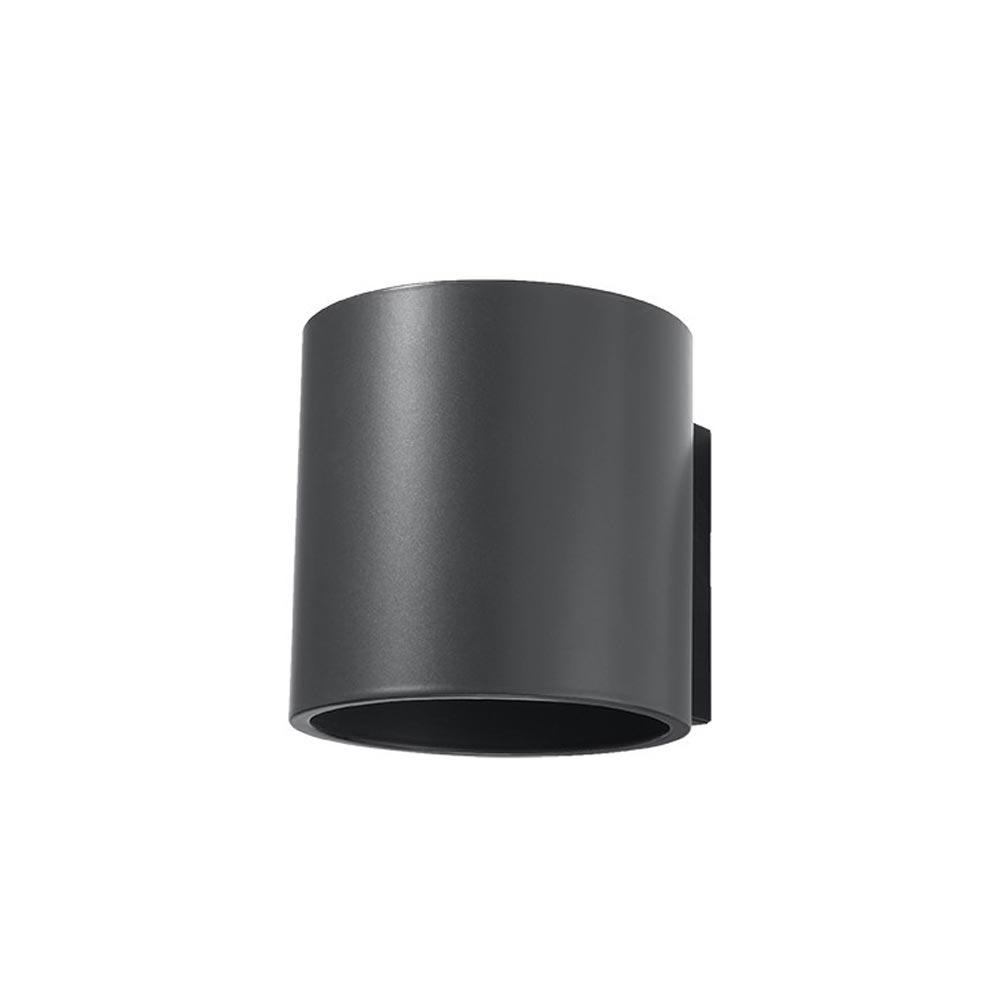 Aplique de pared ORBIS 1 antracita, G9