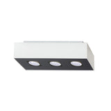 Aplique de techo MONO 3 blanco, GU10