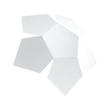 Aplique de pared PENTA blanco, G9