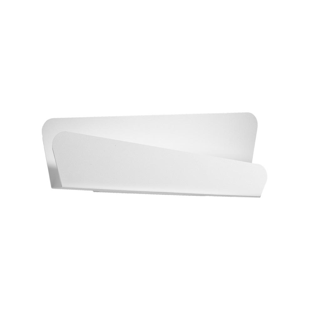 Aplique de pared BASCIA blanco, G9