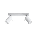 Aplique de techo RING 2 blanco, GU10
