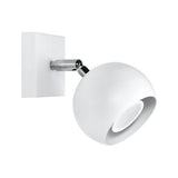 Aplique de pared OCULARE blanco, GU10