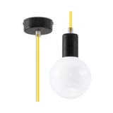 Lámpara de techo EDISON amarillo, E27
