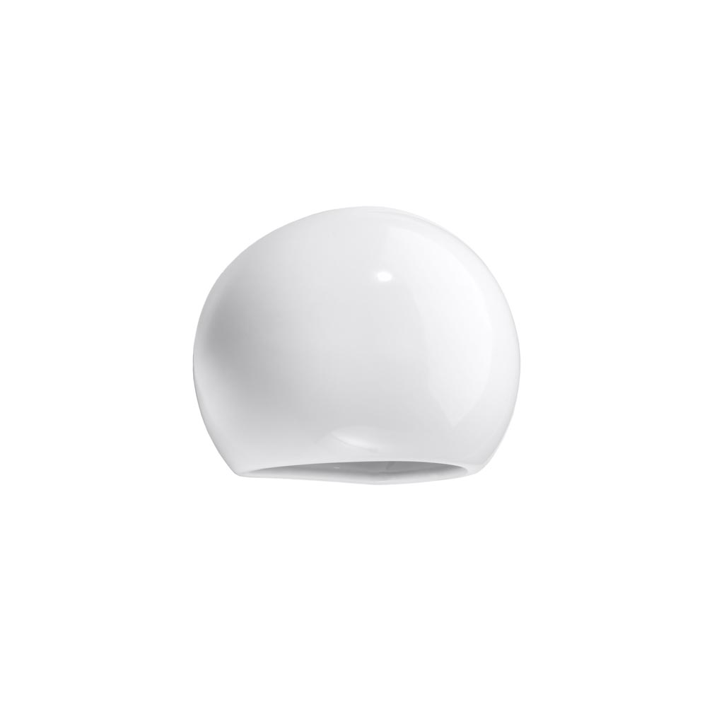 Aplique de pared barnizado GLOBE blanco brillo