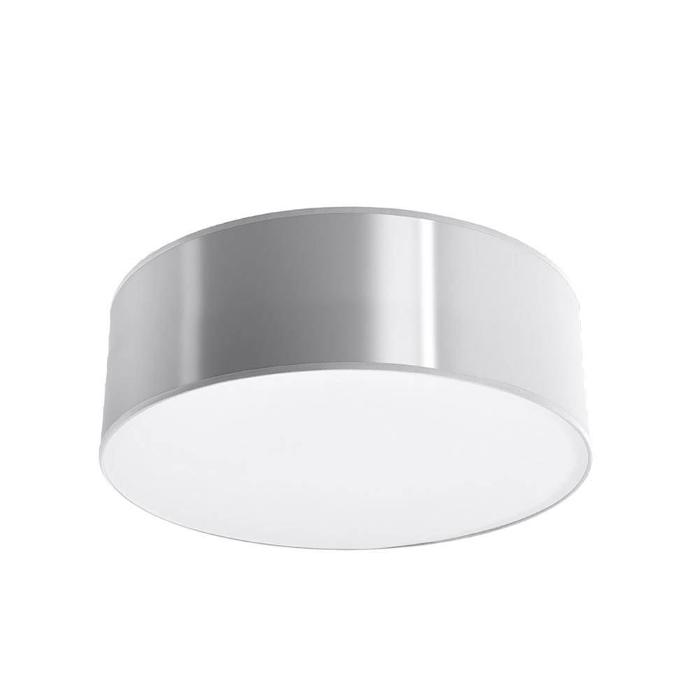 Aplique de techo ARENA gris, E27
