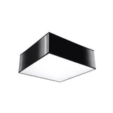 Plafón HORUS negro, E27