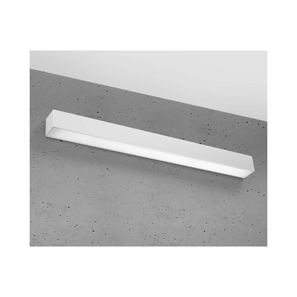 Aplique de pared PINNE LED 65 gris, 22W