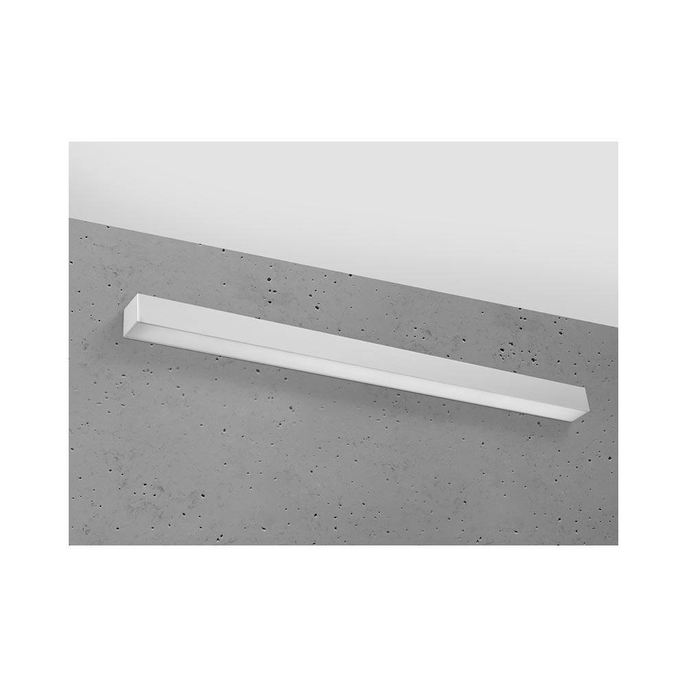 Aplique de pared PINNE LED 95 gris, 31W