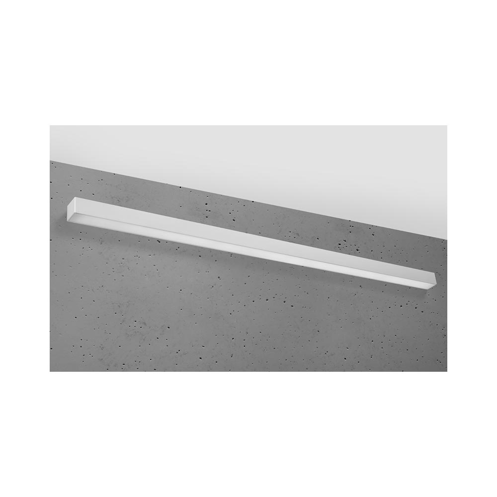 Aplique de pared PINNE LED 145 gris, 31W