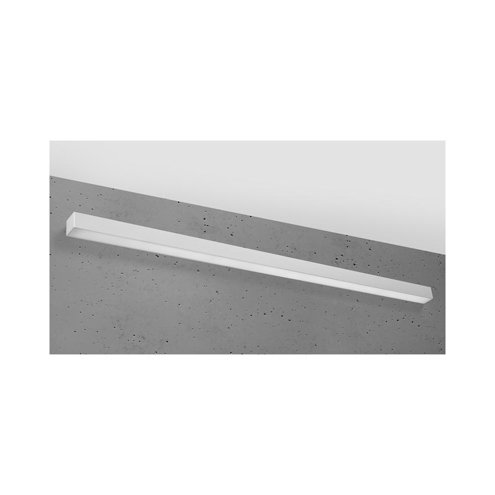 Aplique de pared PINNE LED 145 gris, 31W