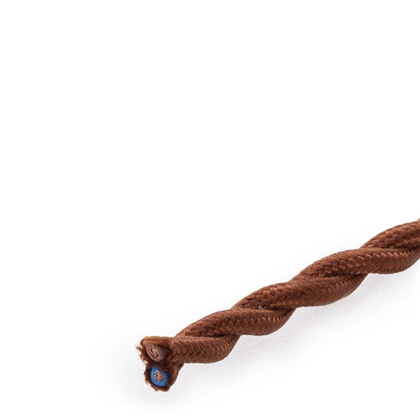 Cable Trenzado 2x0,75 Marron