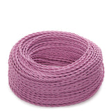 Cable Trenzado 2x0,75 Rosa