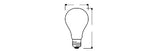 Ledvance/Osram Bombilla LED "Classic" E27 24W 3452Lm 2700K 320º IP20