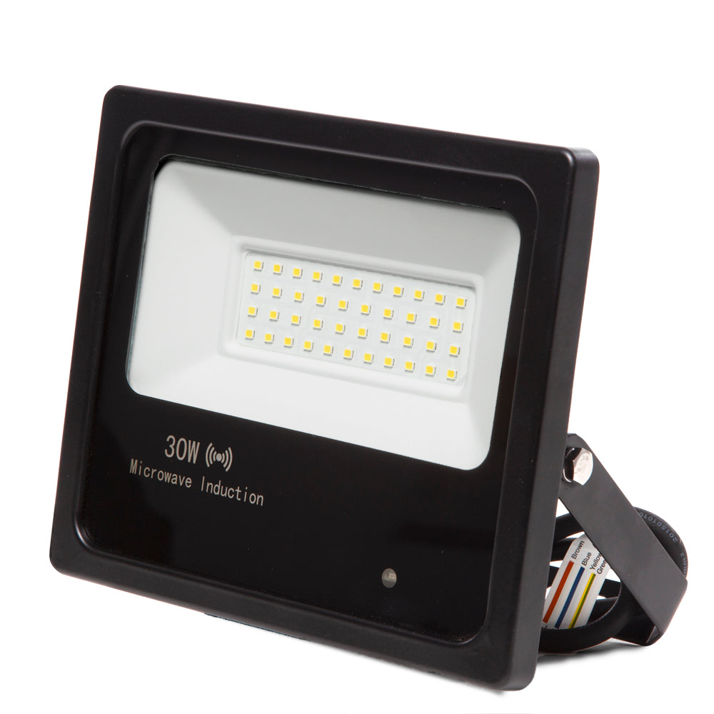 Foco Proyector LED IP65 Detector Movimiento Integrado 30W 30.000H