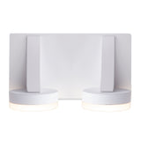 Aplique de Pared LED 2X5W 1000Lm Blanco Ava