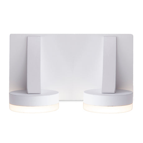 Aplique de Pared LED 2X5W 1000Lm Blanco Ava