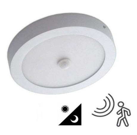 Plafón LED Superficie 20W Detector 1800Lm 40.000H