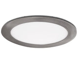 Placa de LEDs Circular Ø170Mm 12W 860Lm 50.000H Niquel Satinado