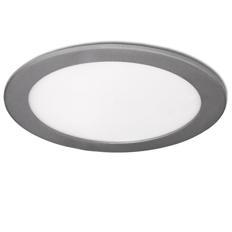 Placa de LEDs Circular Ecoline 192Mm 15W 1170Lm 30.000H Plata