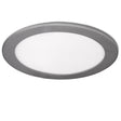 Placa de LEDs Circular Ecoline 225M 18W 1350Lm 30.000H Plata