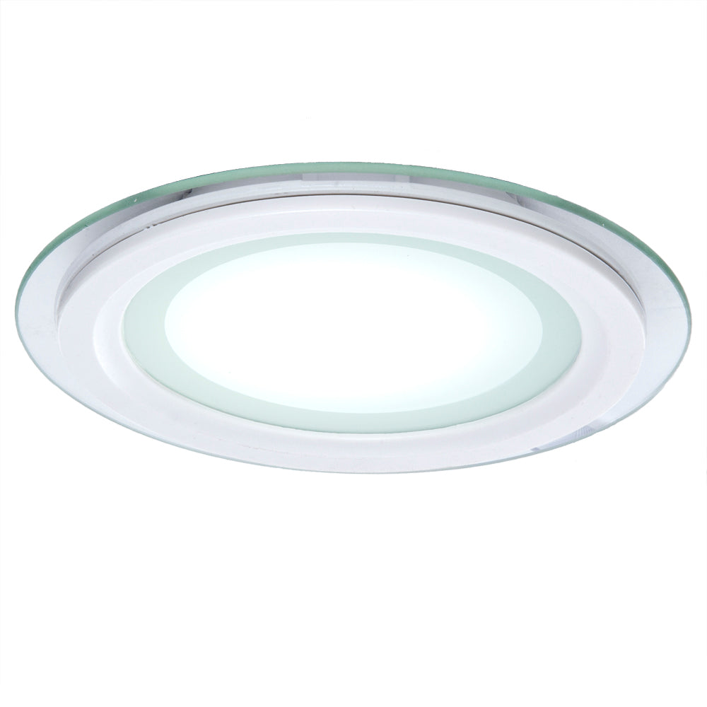 Foco Downlight  LED Circular con Cristal Ø200Mm 15W 1150Lm 30.000H