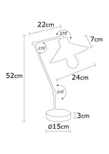 Lámpara de Mesa "Huanggang" [OPV-525NOR2120]