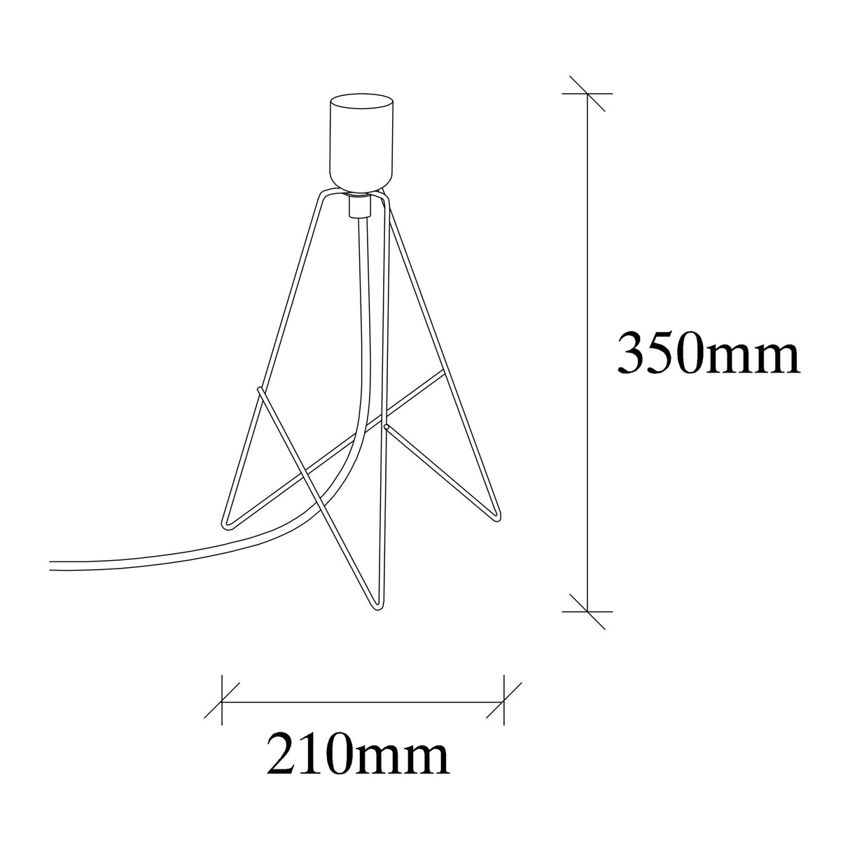 Lámpara de Mesa "Heze" [OPV-521SHN2223]