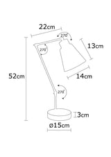 Lámpara de Mesa "Maoming" [OPV-525NOR2110]