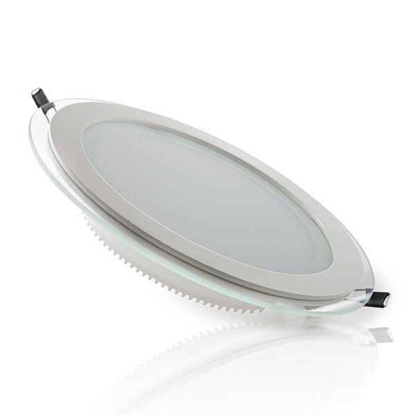 Downlights de LEDs Circular de LEDs con Cristal Ø200mm 15W 1150Lm 30.000H