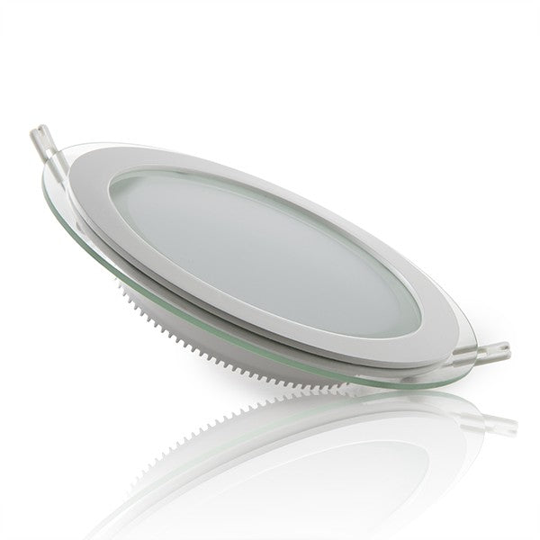 Downlight de LEDs Circular de LEDs con Cristal Ø200mm 18W 1500Lm 30.000H