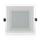 Downlights de LEDs Cuadrado con Cristal 160x160mm 12W 900Lm 30.000H