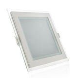 Downlights de LEDs Cuadrado con Cristal 200x200mm 15W 1150Lm 30.000H