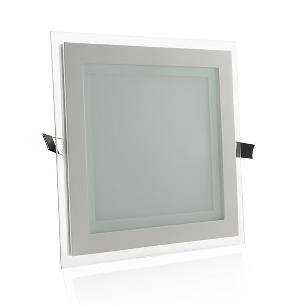 Downlight de LEDs Cuadrado de LEDs con Cristal 200x200mm 18W 1500Lm 30.000H