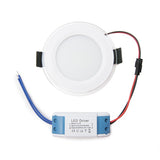 Downlights de LEDs Circular de LEDs con Cristal Ø95mm 6W 450Lm 30.000H